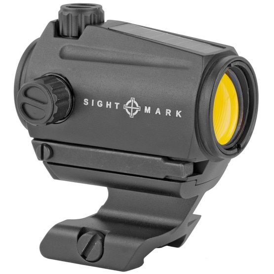 Sightmark MTS Mini Solar Red Dot Sight includes a low Picatinny mount